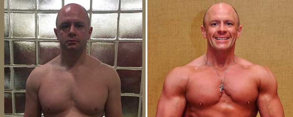 Before and after transformation photos