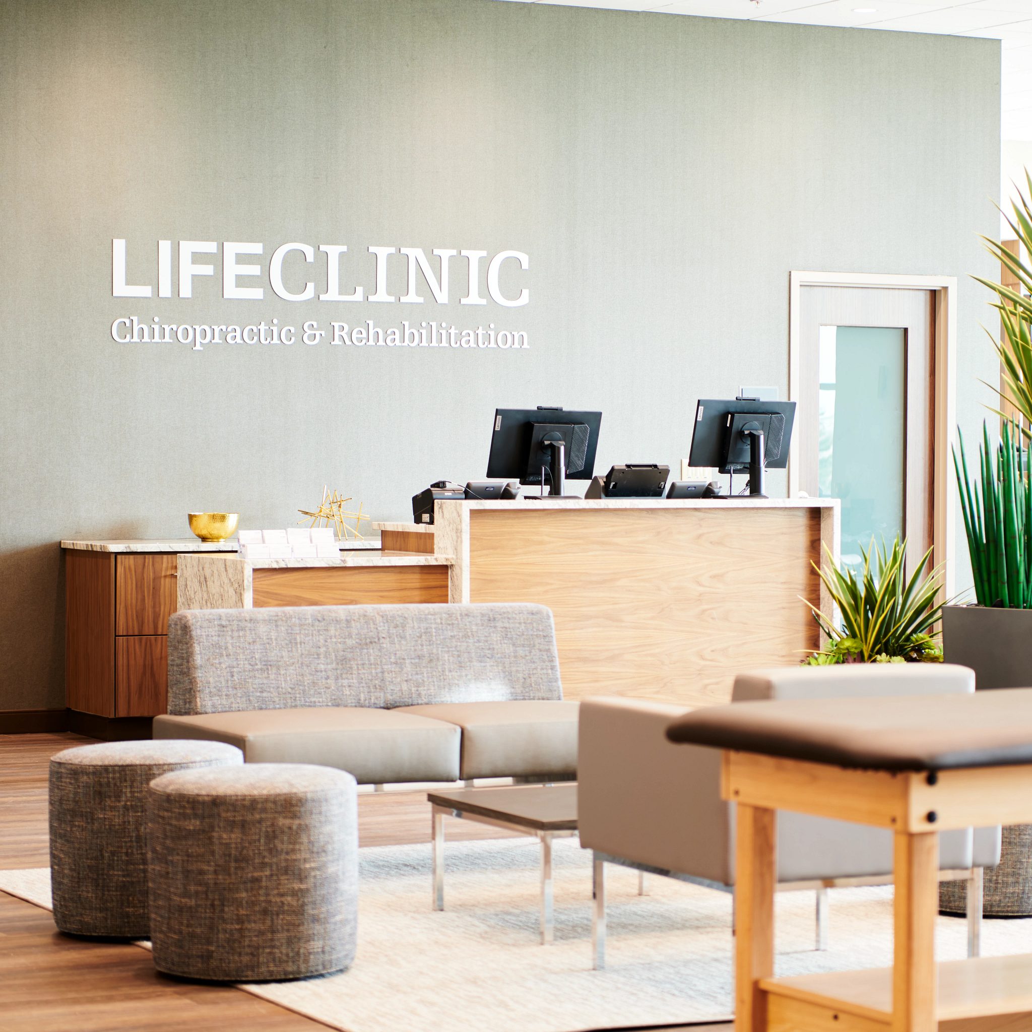lifeclinic reception area