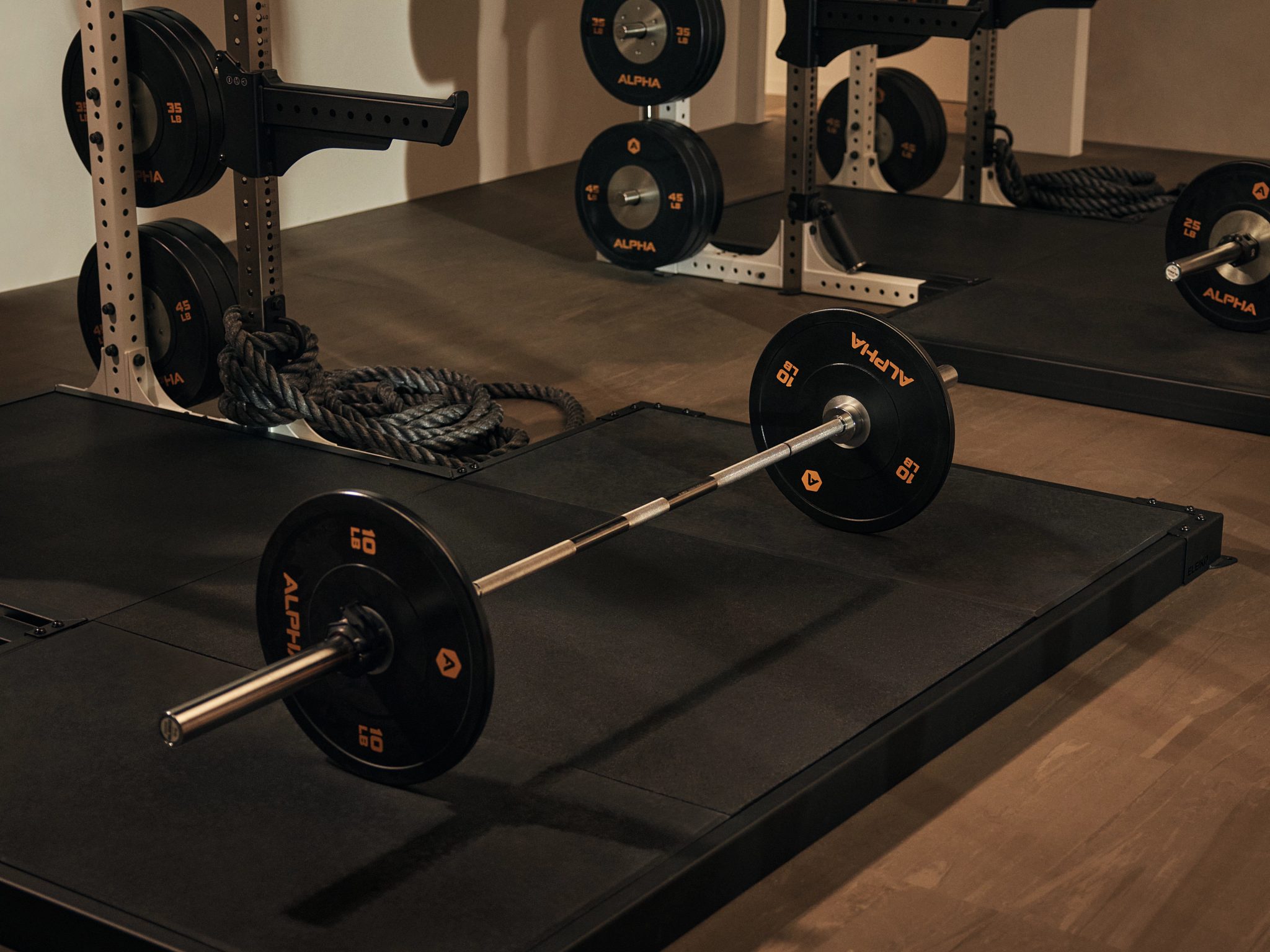 Alpha class equipment in studio