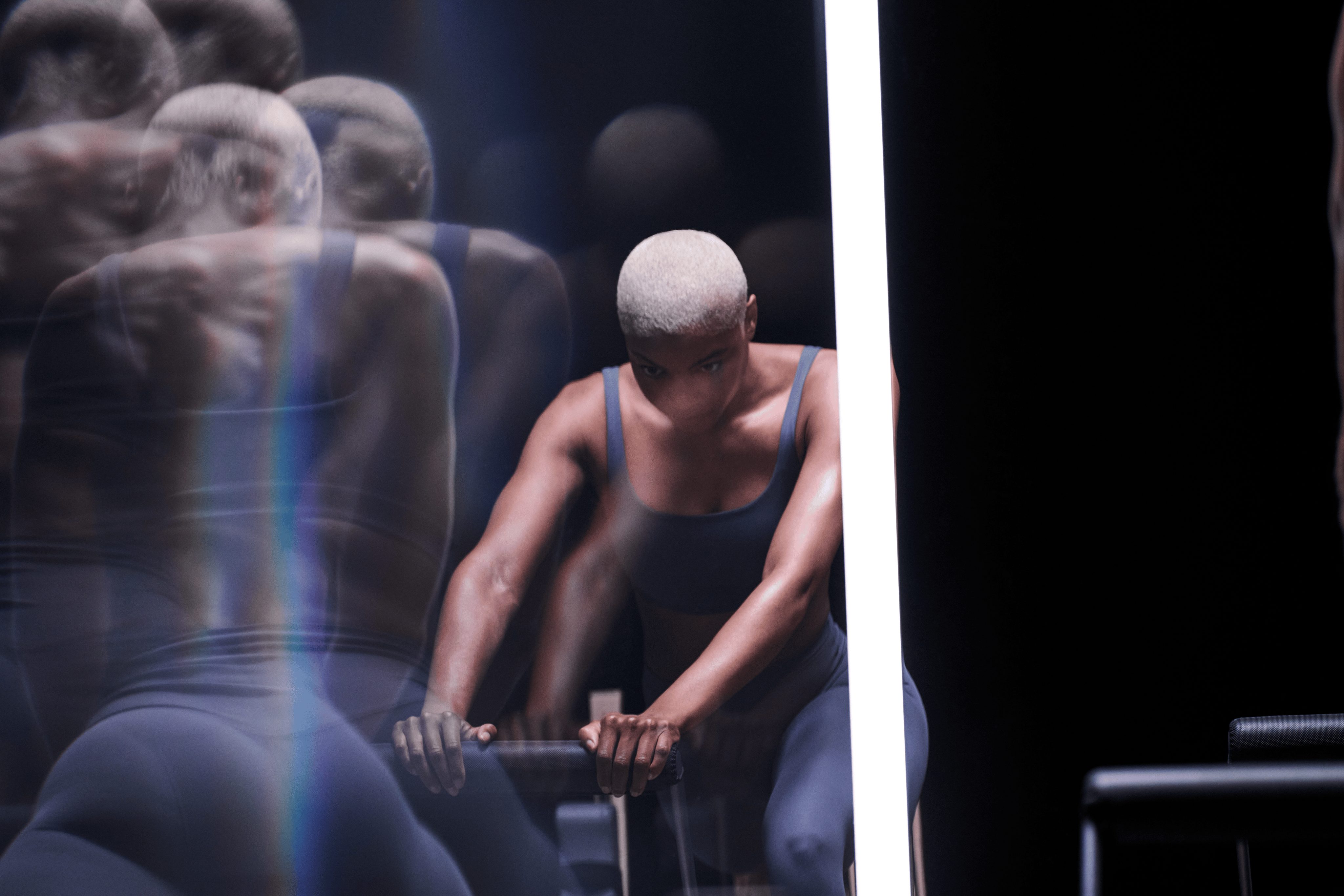 a woman in a CTR group training class