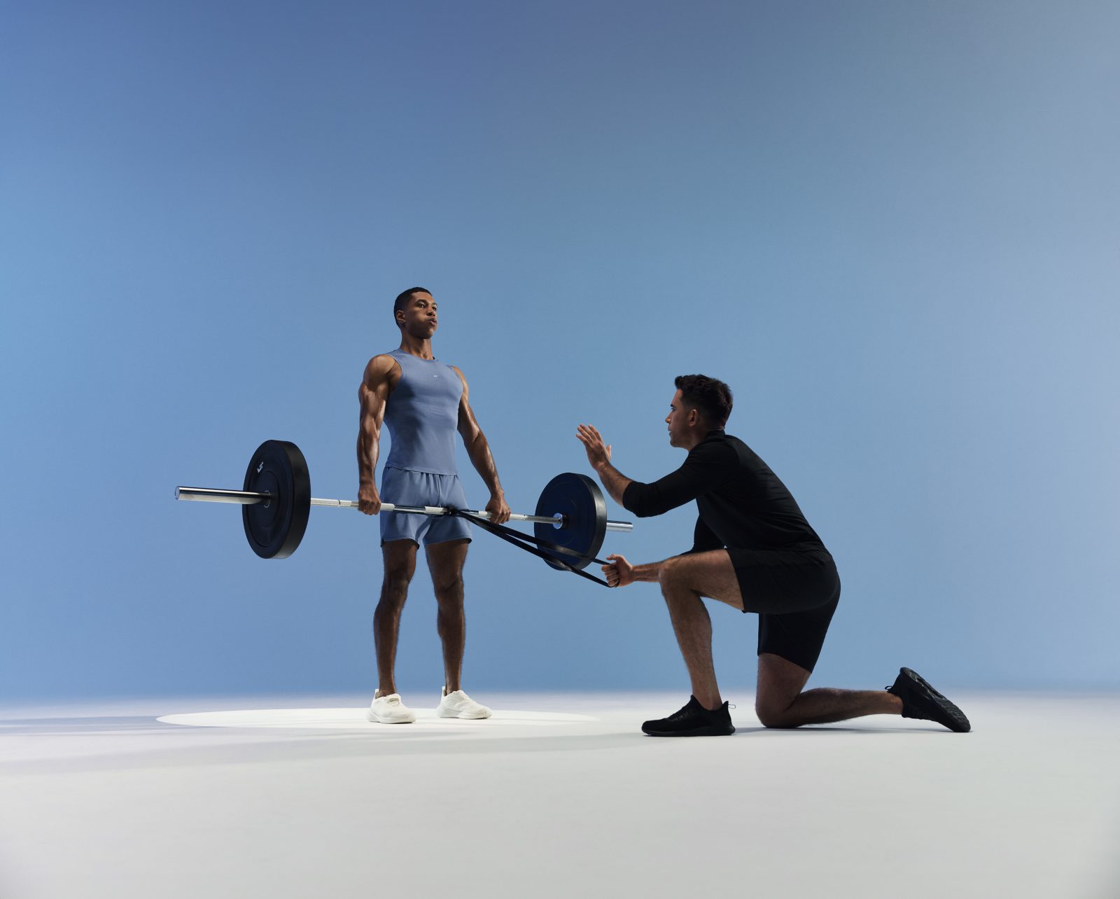 A client and trainer during a Dynamic Personal Training session
