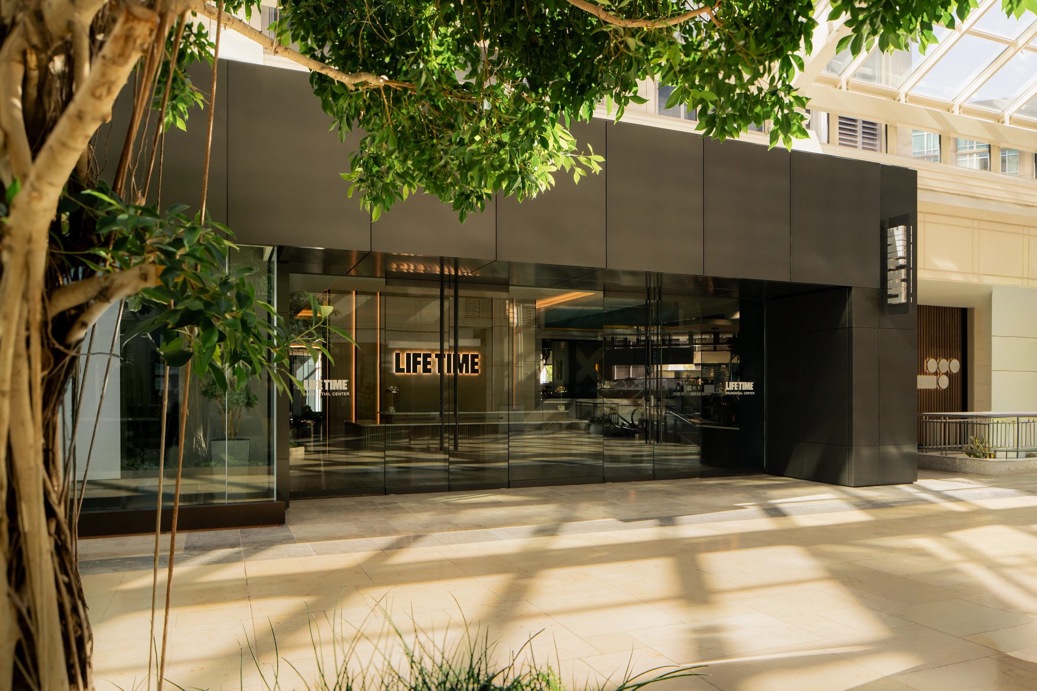 Exterior of Life Time Building