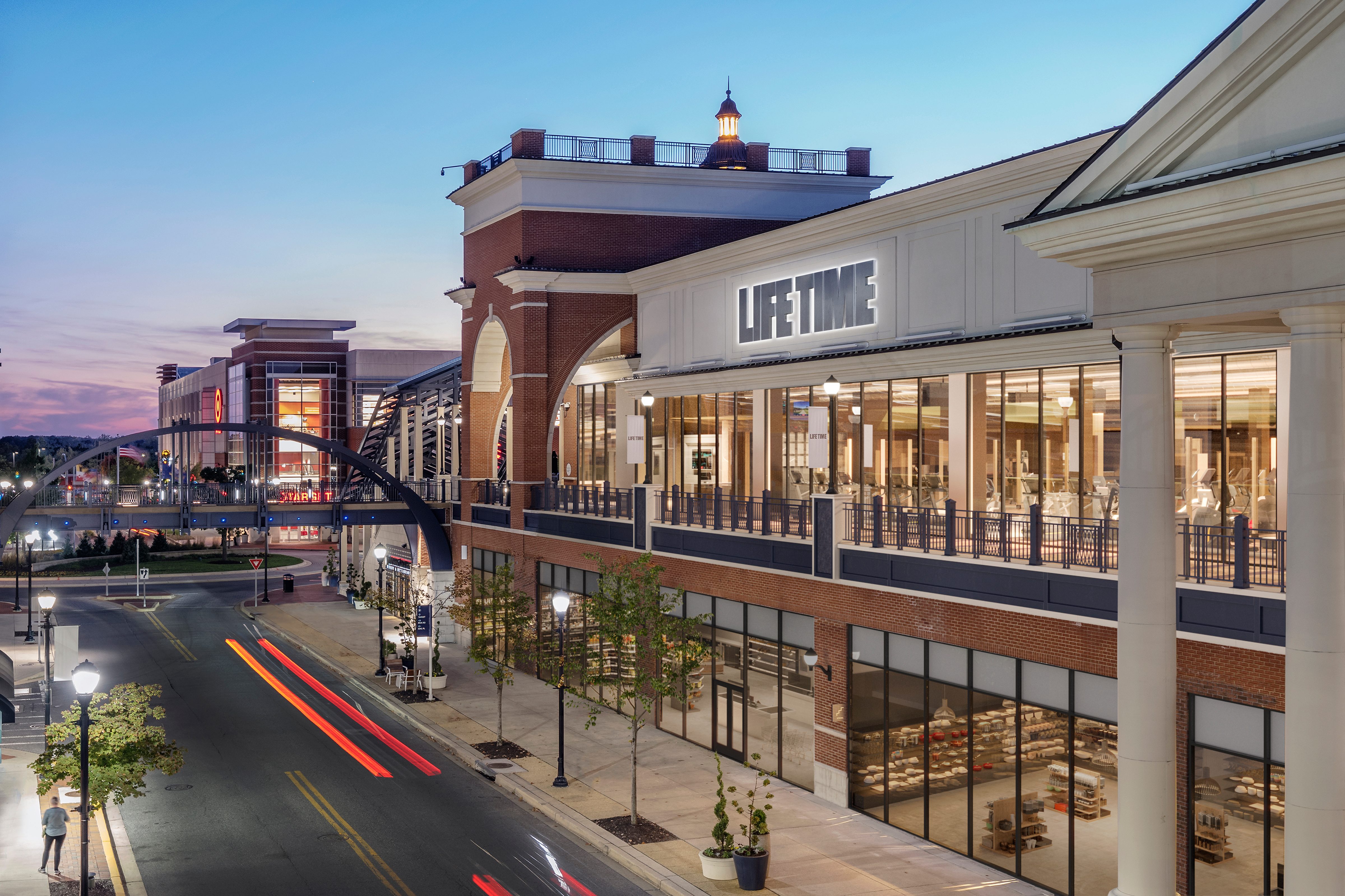 The exterior of the Annapolis Life Time location