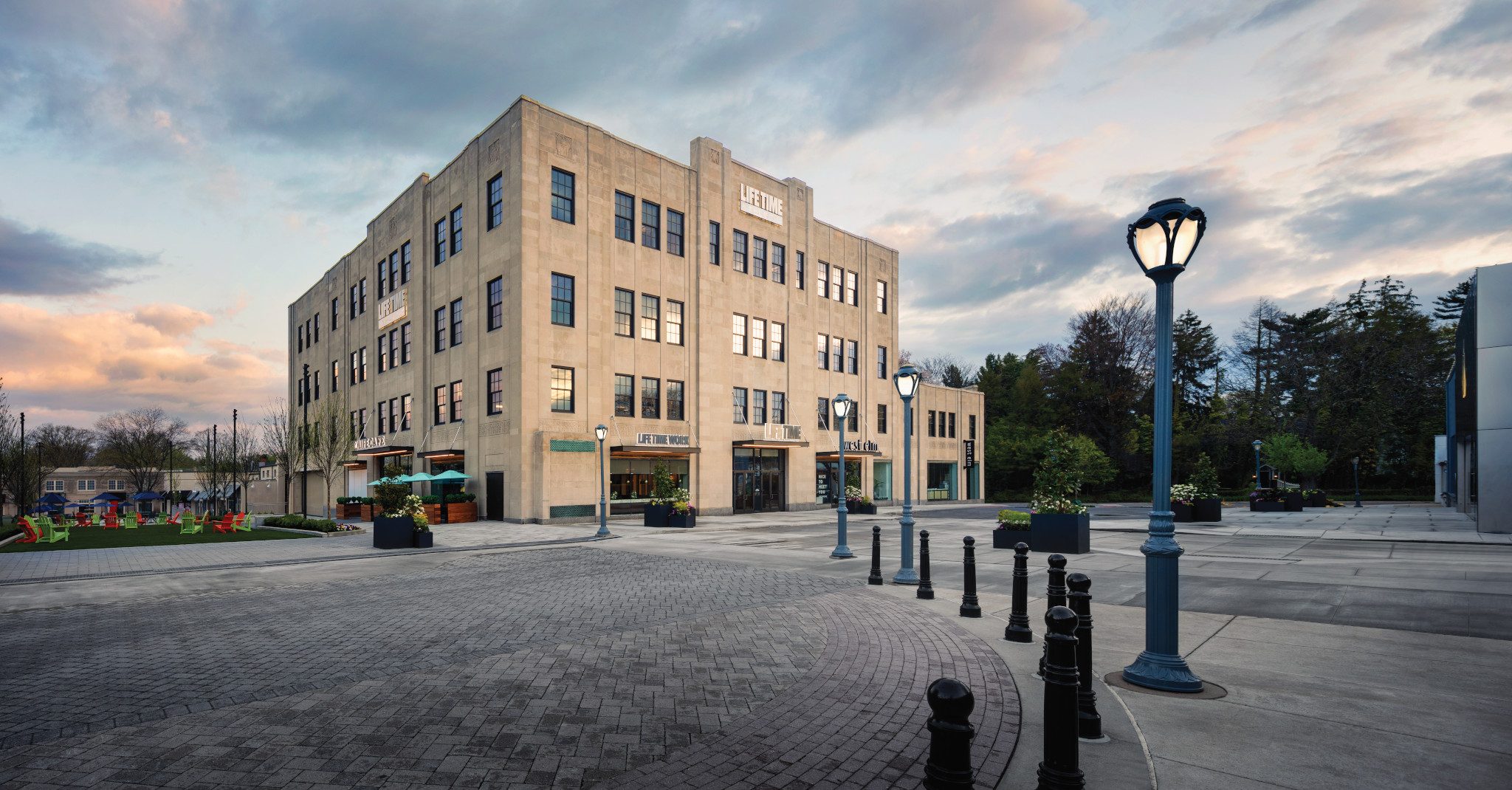 The exterior of the Ardmore Life Time location