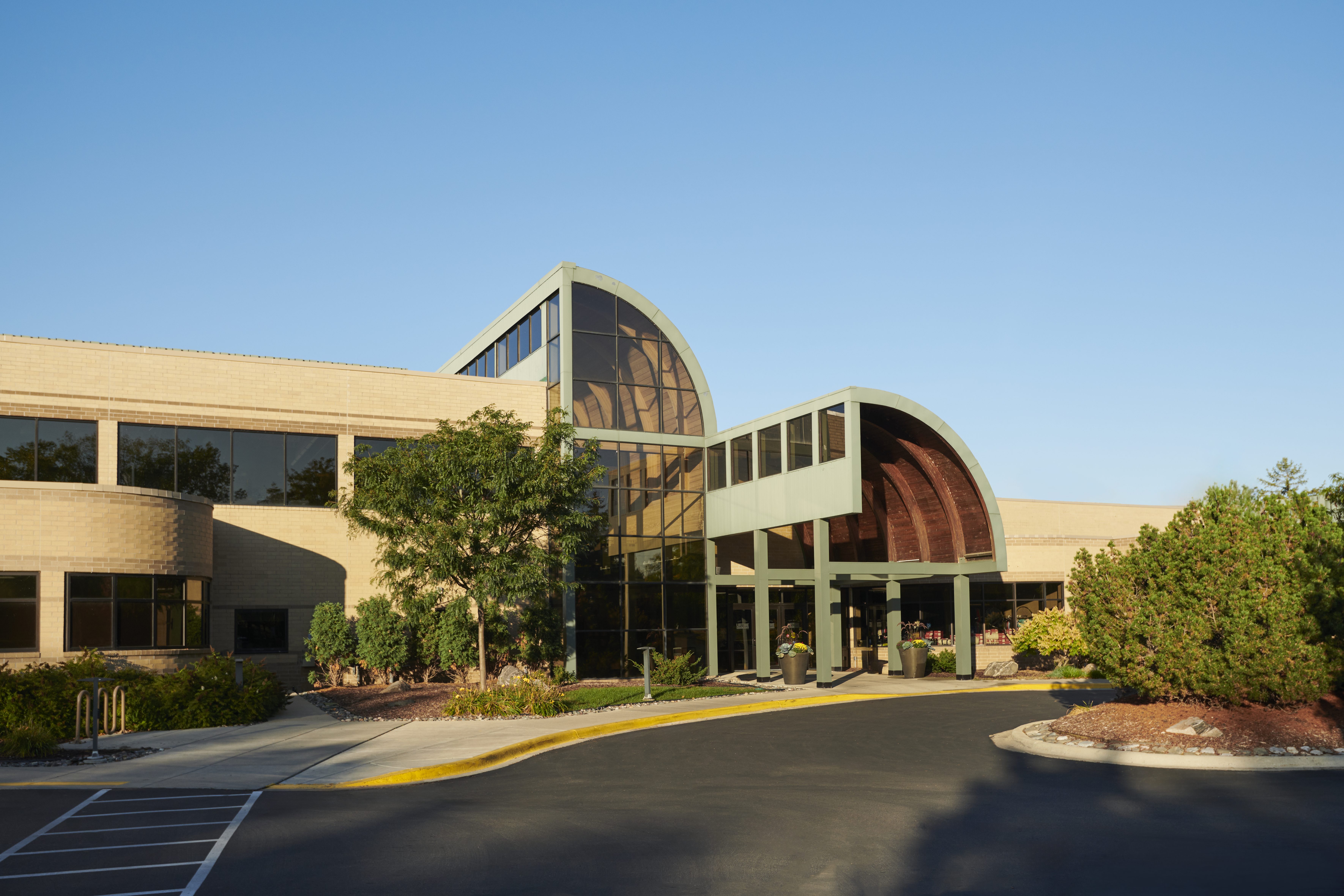 Exterior of the Life Time Eden Prairie Flagship club location