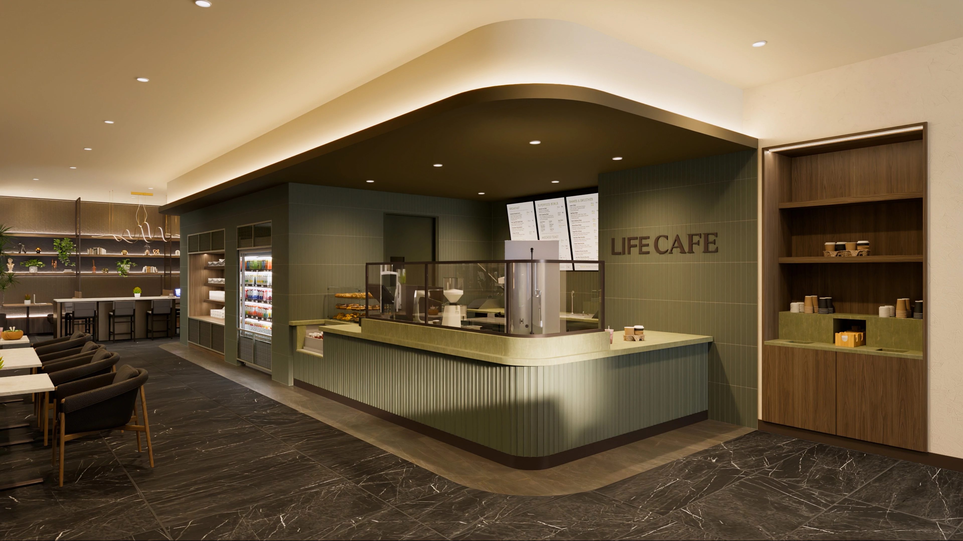 life cafe at Life Time