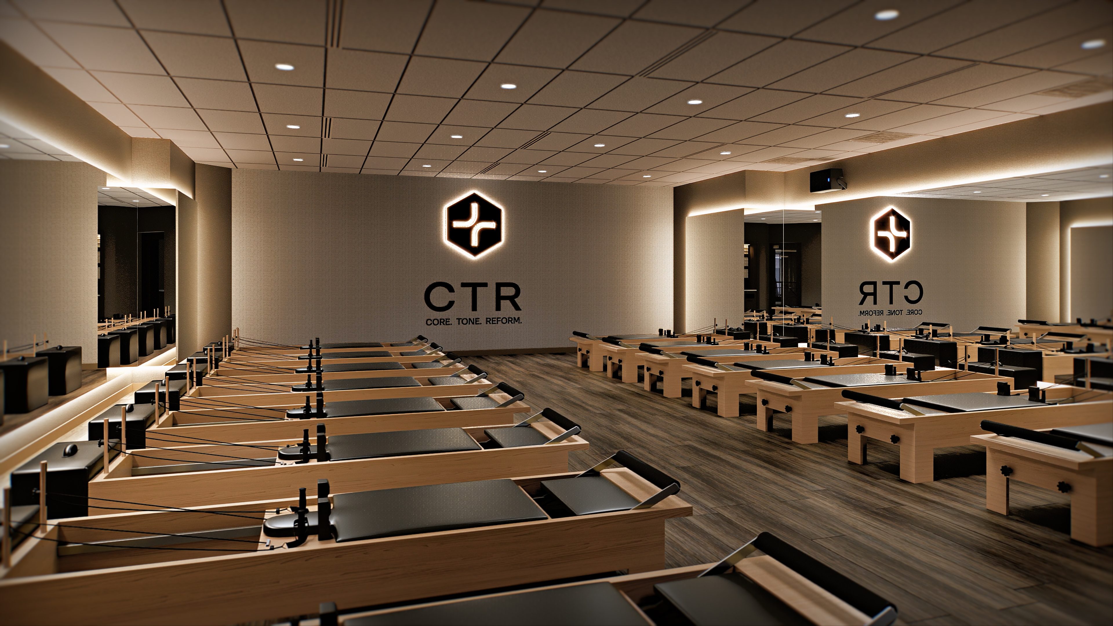 CTR room with reformer machines