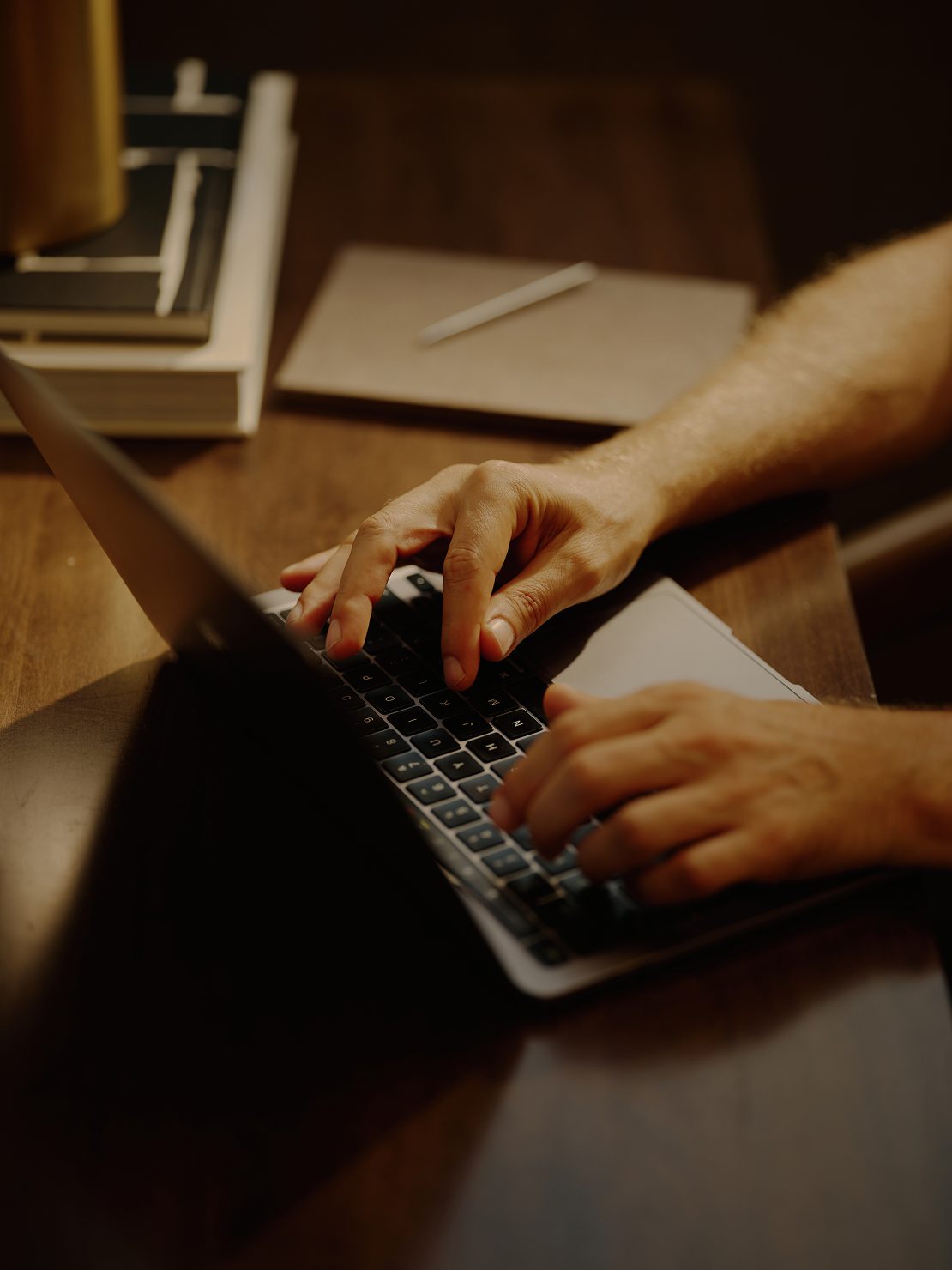 man using a cumputer at life time