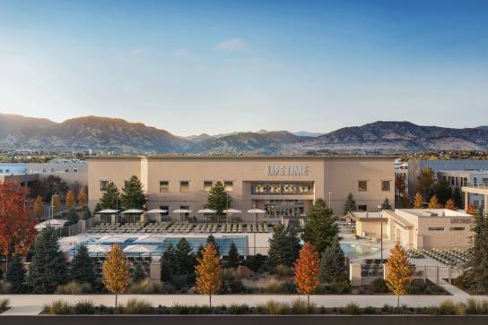 Exterior of Life Time Boulder