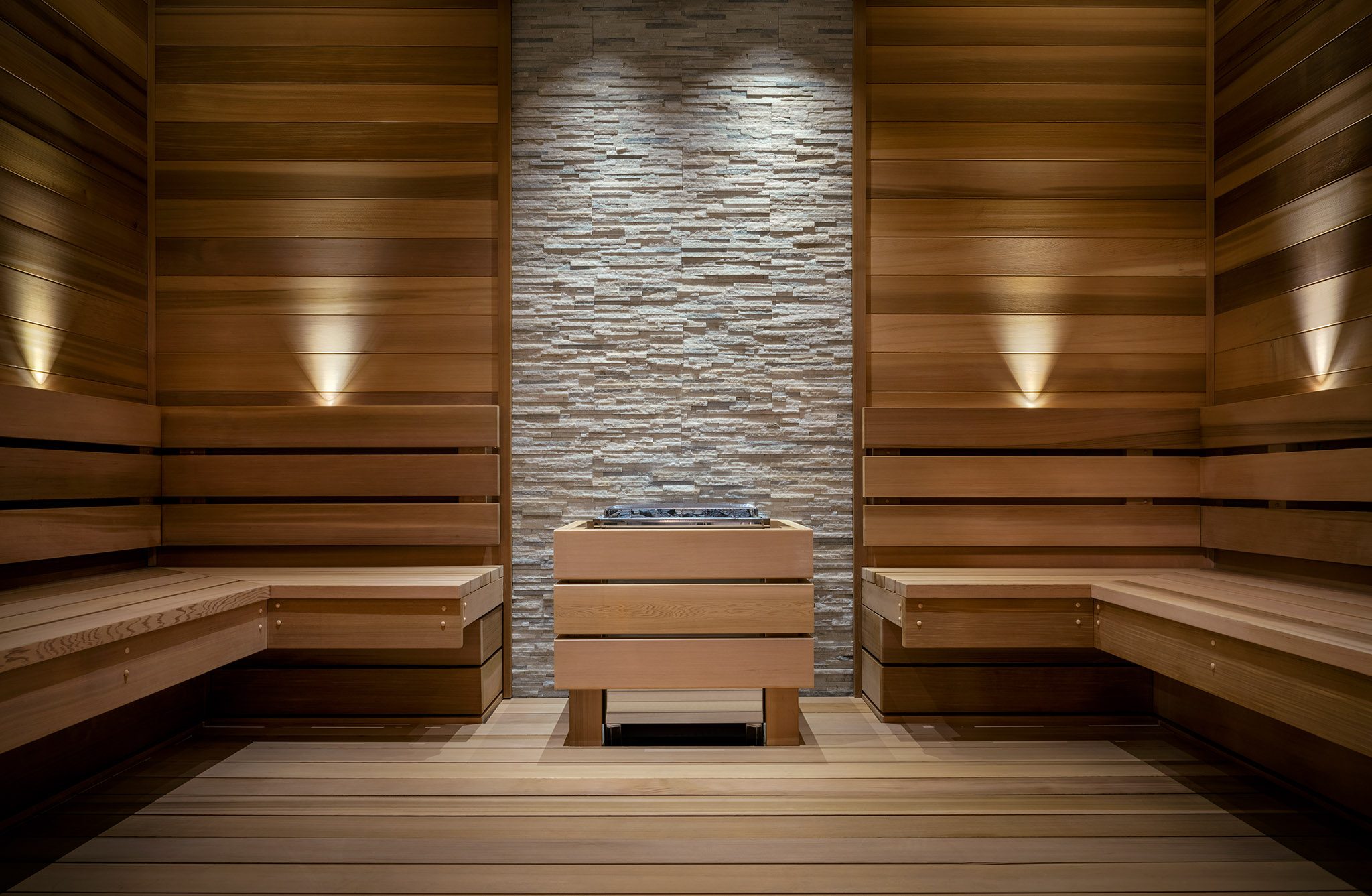 Image showing the architecural beauty of sauna.
