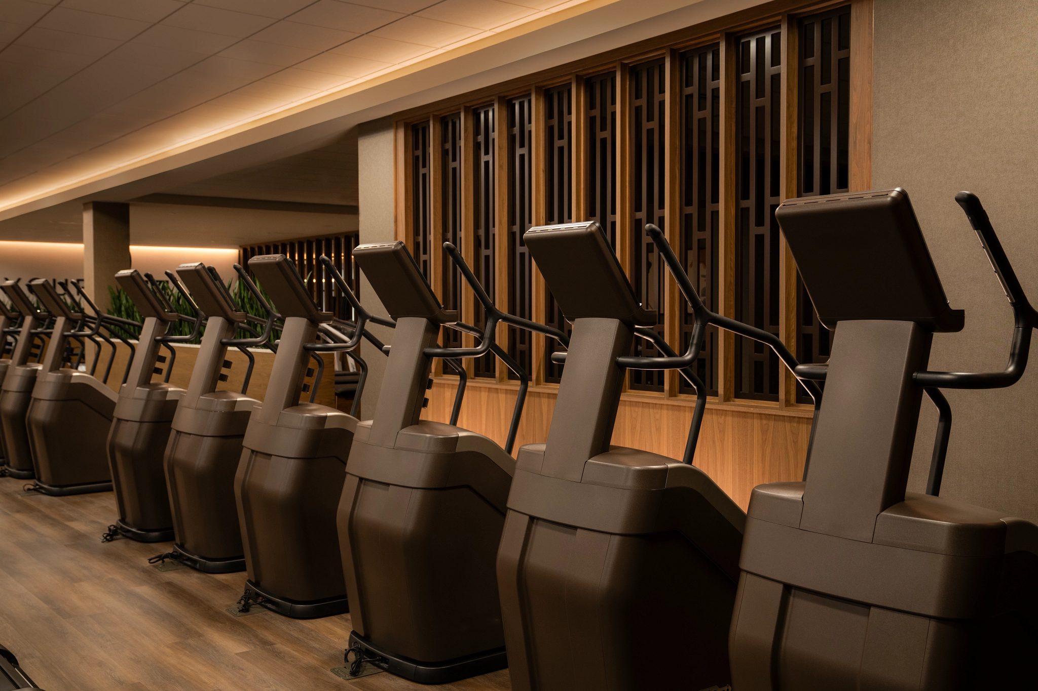 cardio floor at Life Time