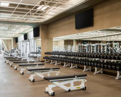 Outdoor Gym Boca Raton Workout Floor at Boca Raton | Life Time