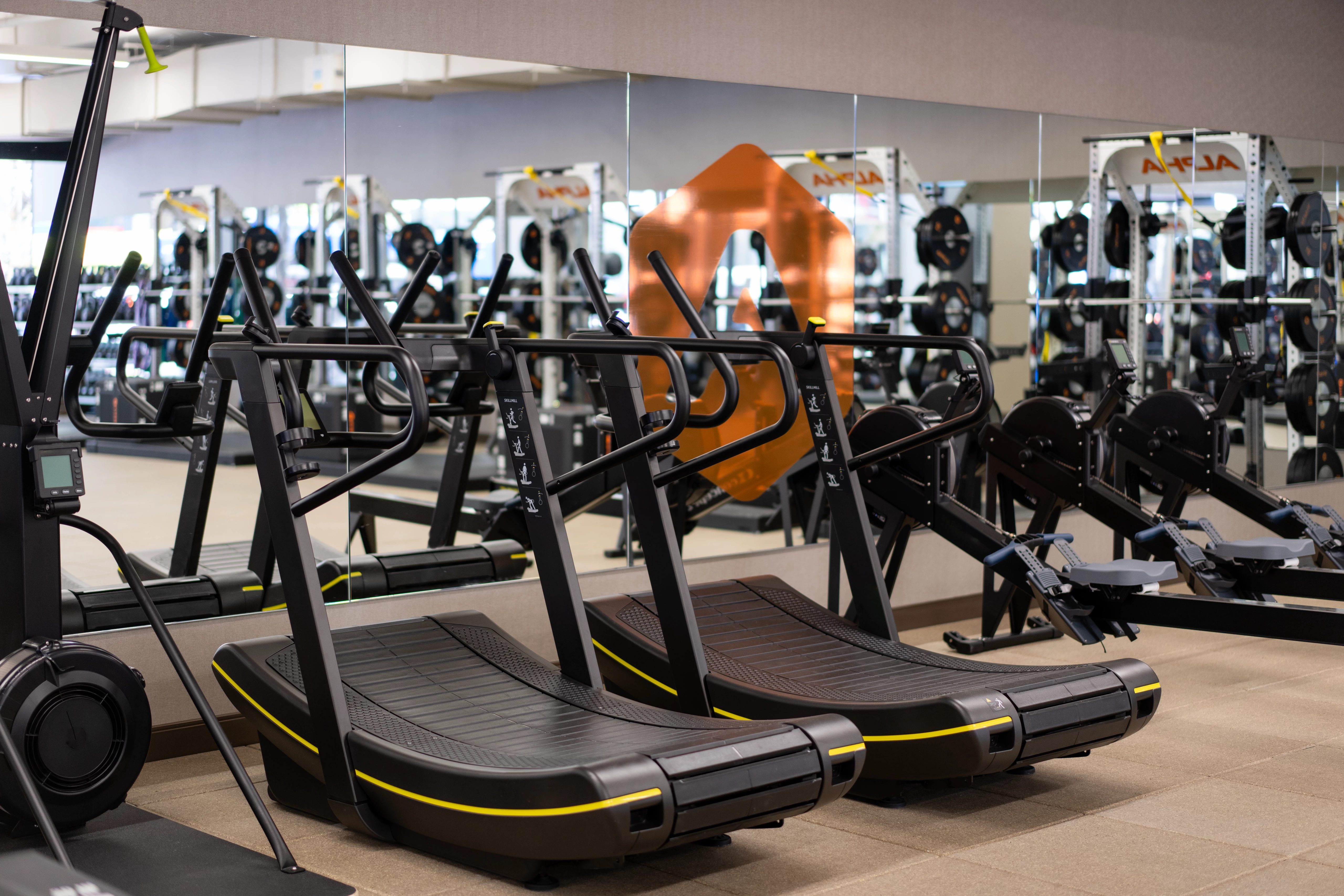 Alpha space on the fitness floor at Life Time Penn 1 club location