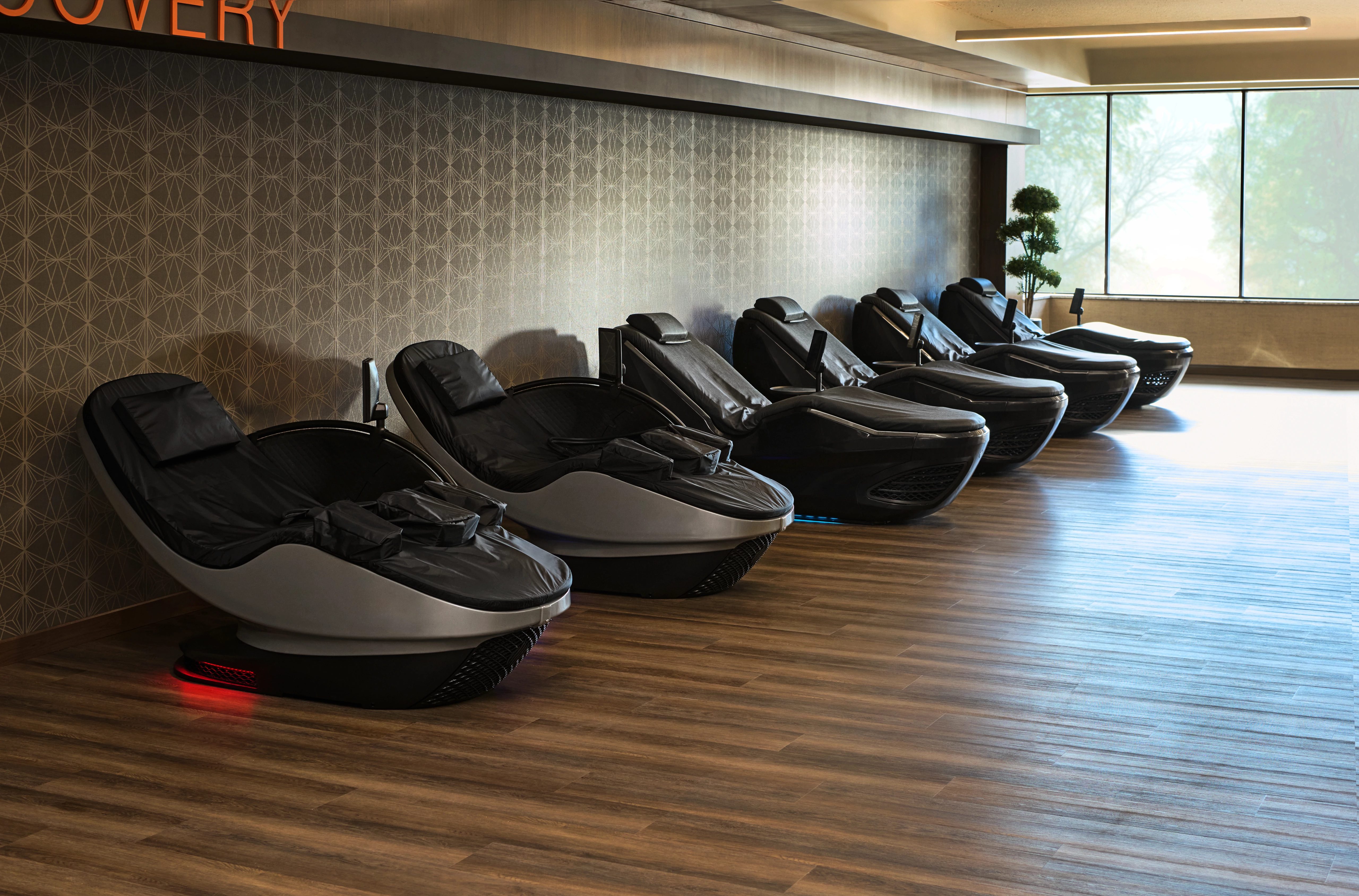 recovery room at Life Time