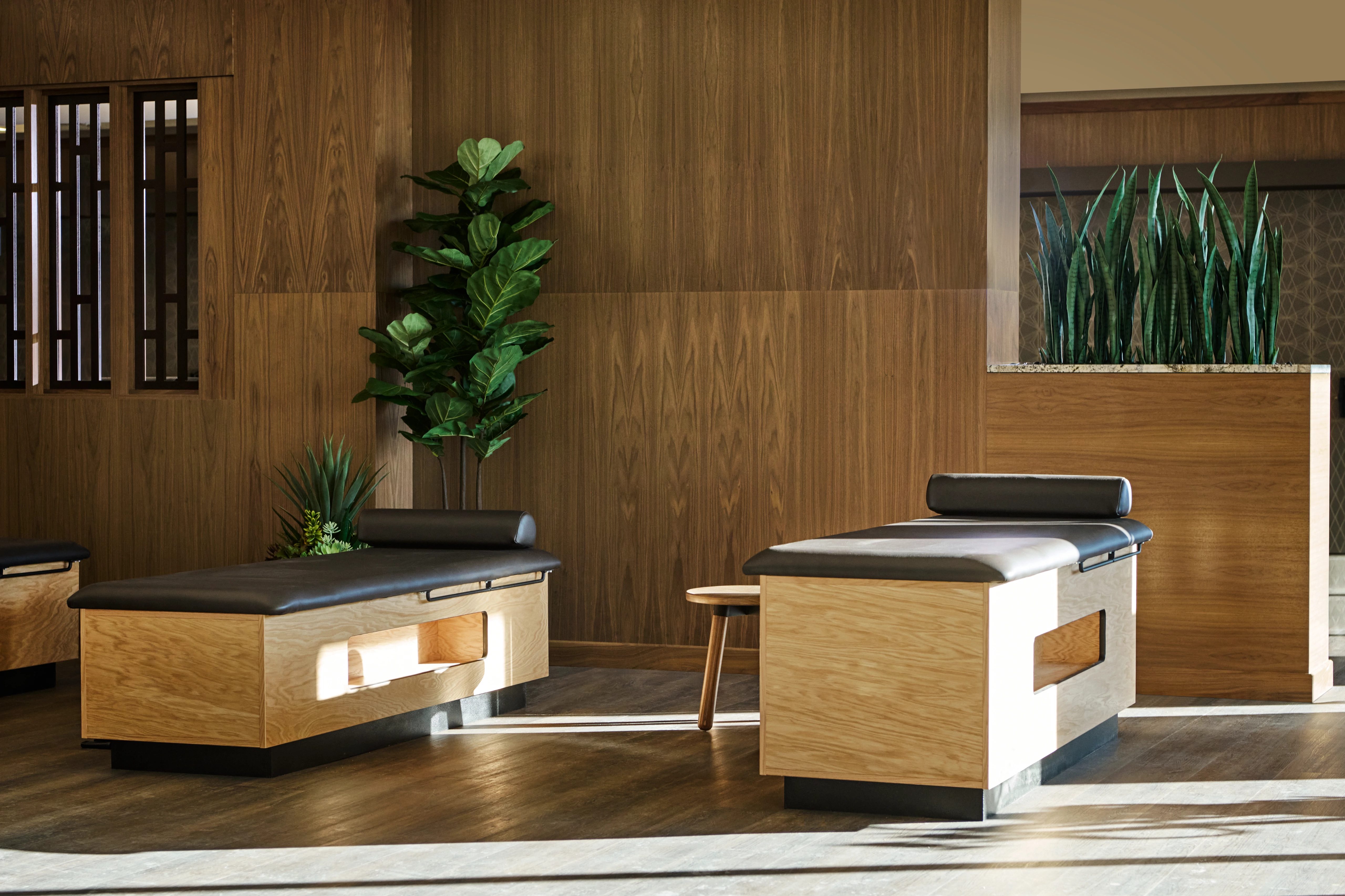 recovery room at Life Time