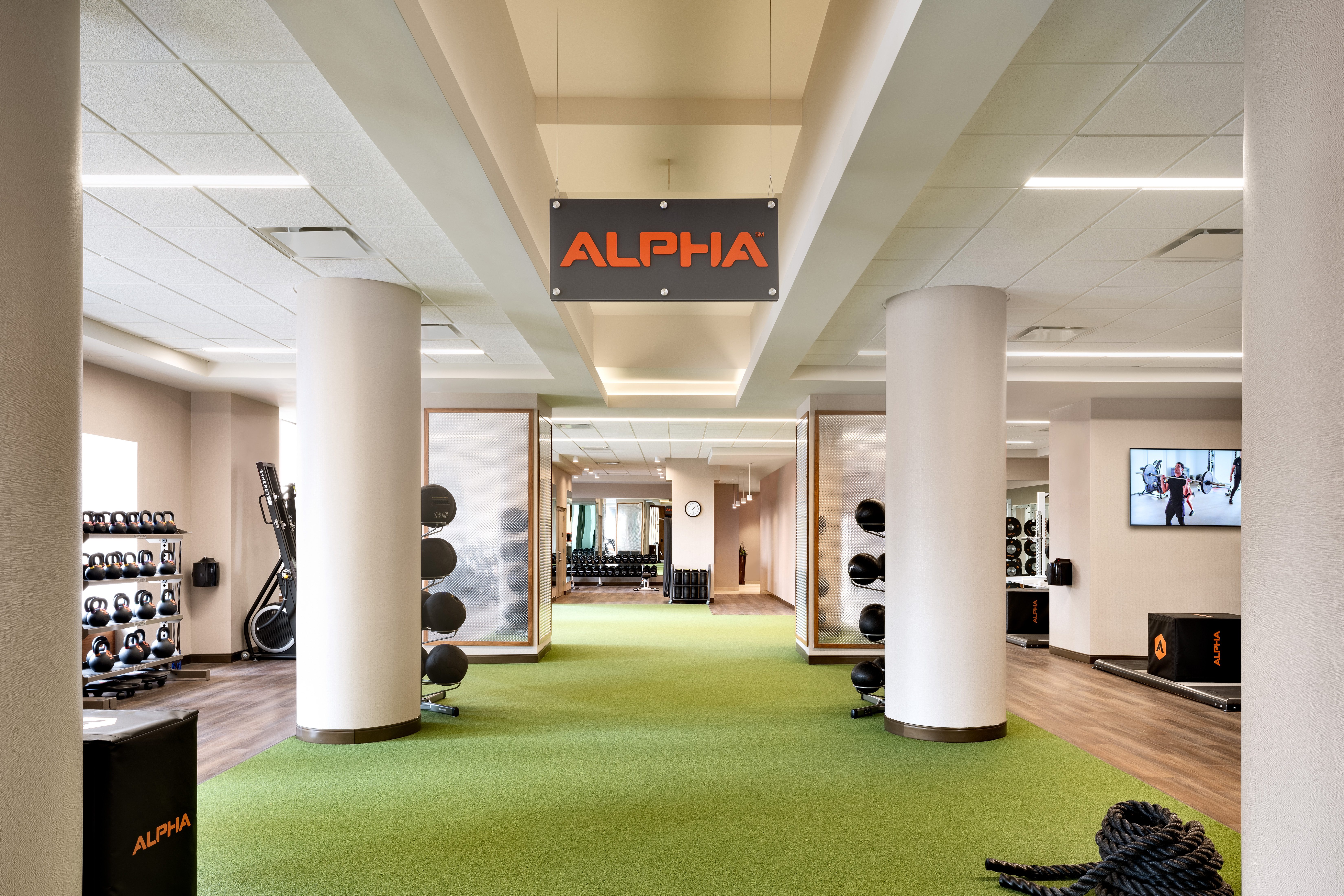 Alpha training area