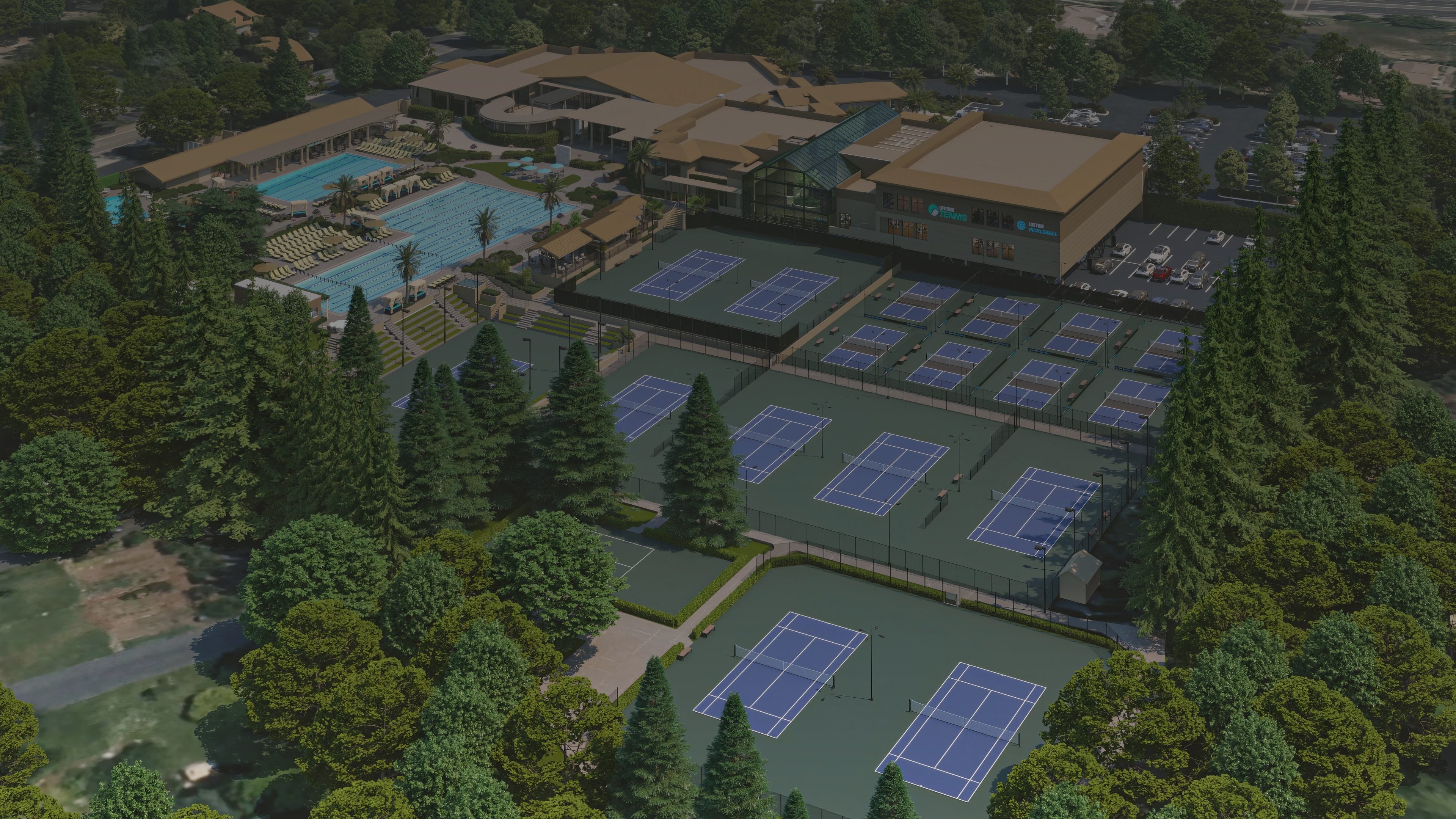 exterior view of Life Time Arden