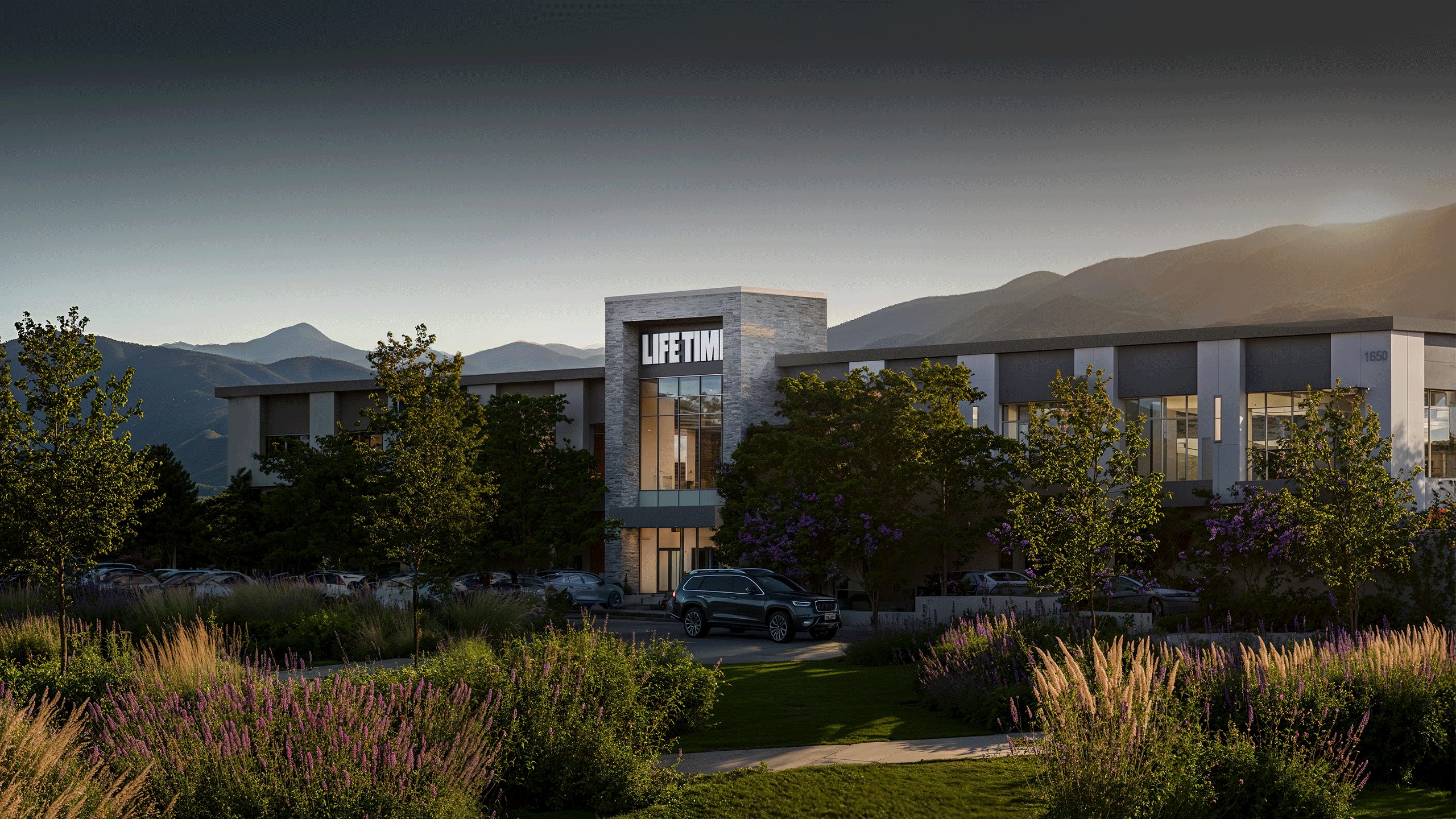 Exterior of Life Time Building