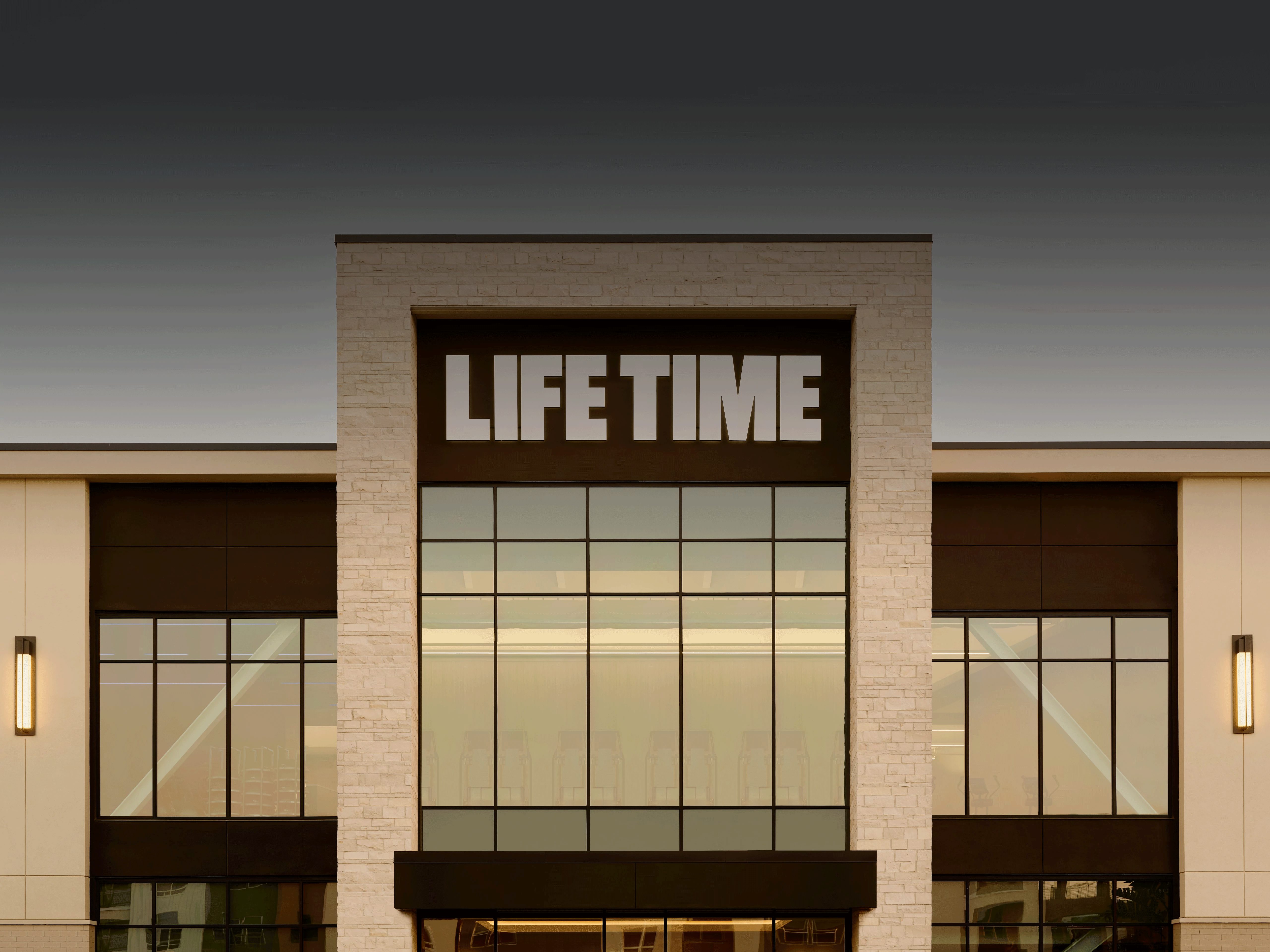 Exterior of Life Time Building