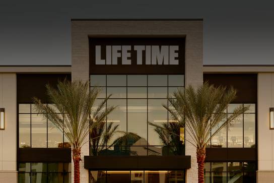 Exterior of Life Time Building