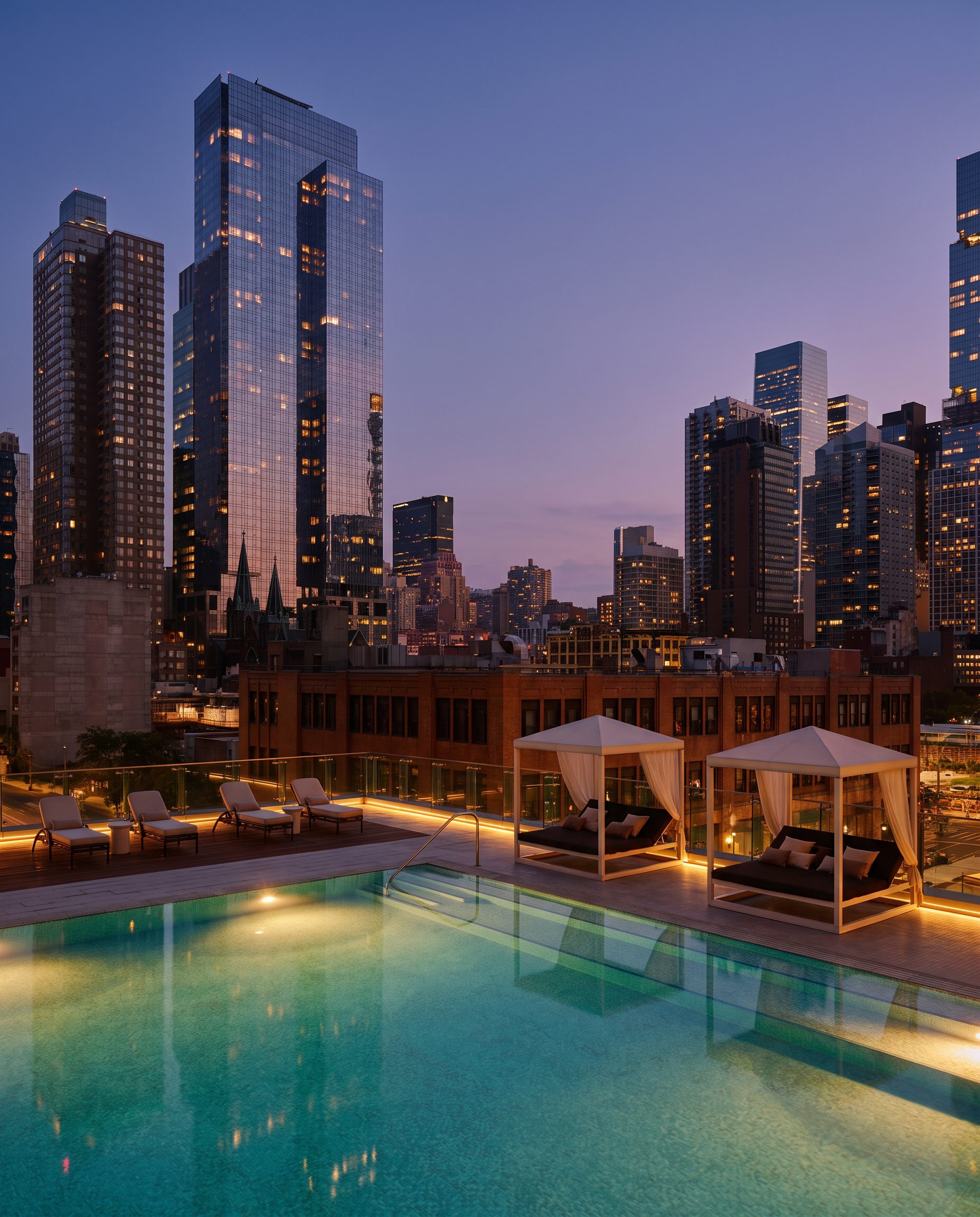 skyline of New York City