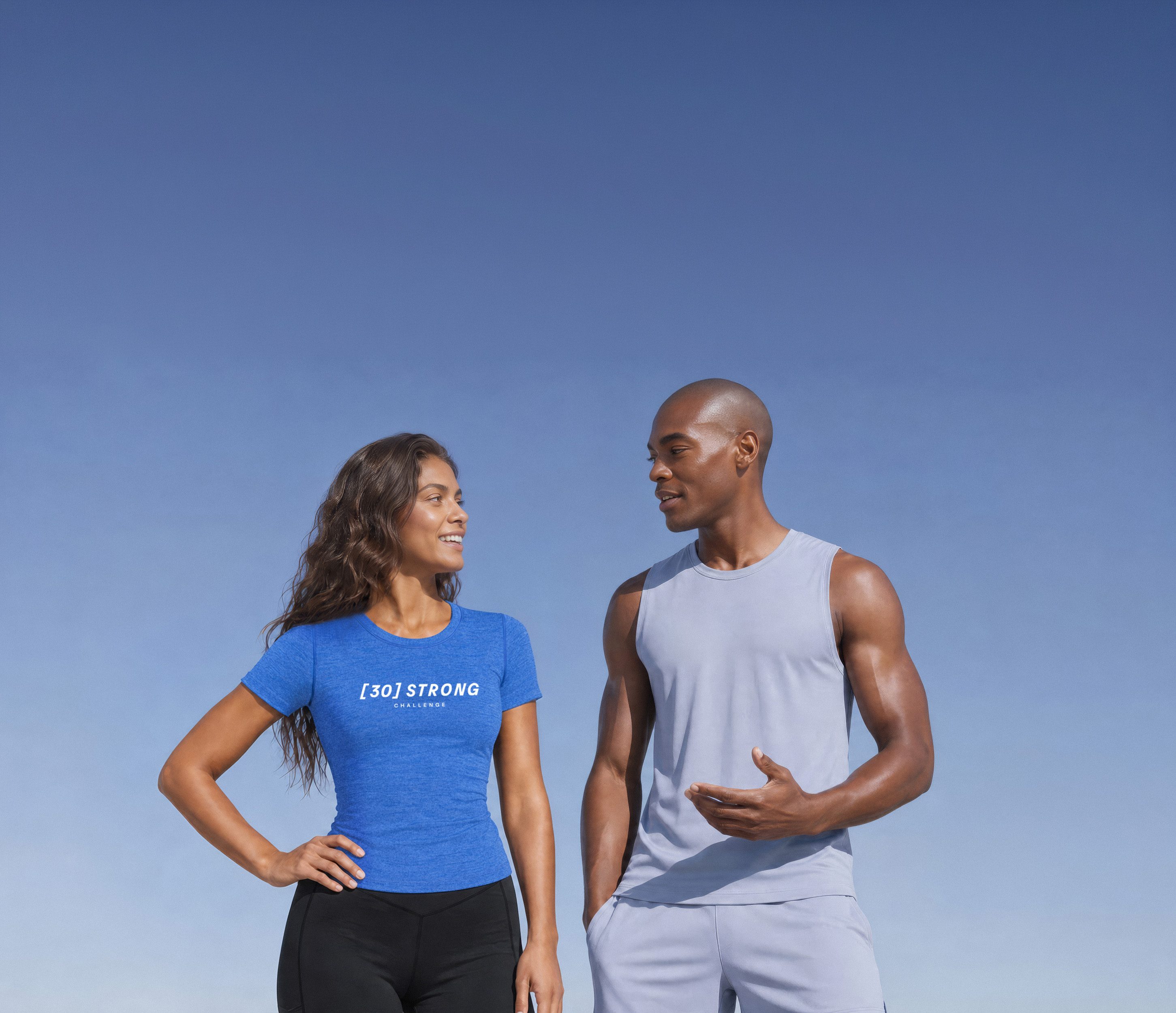 A Dynamic Personal Trainer chatting with her client
