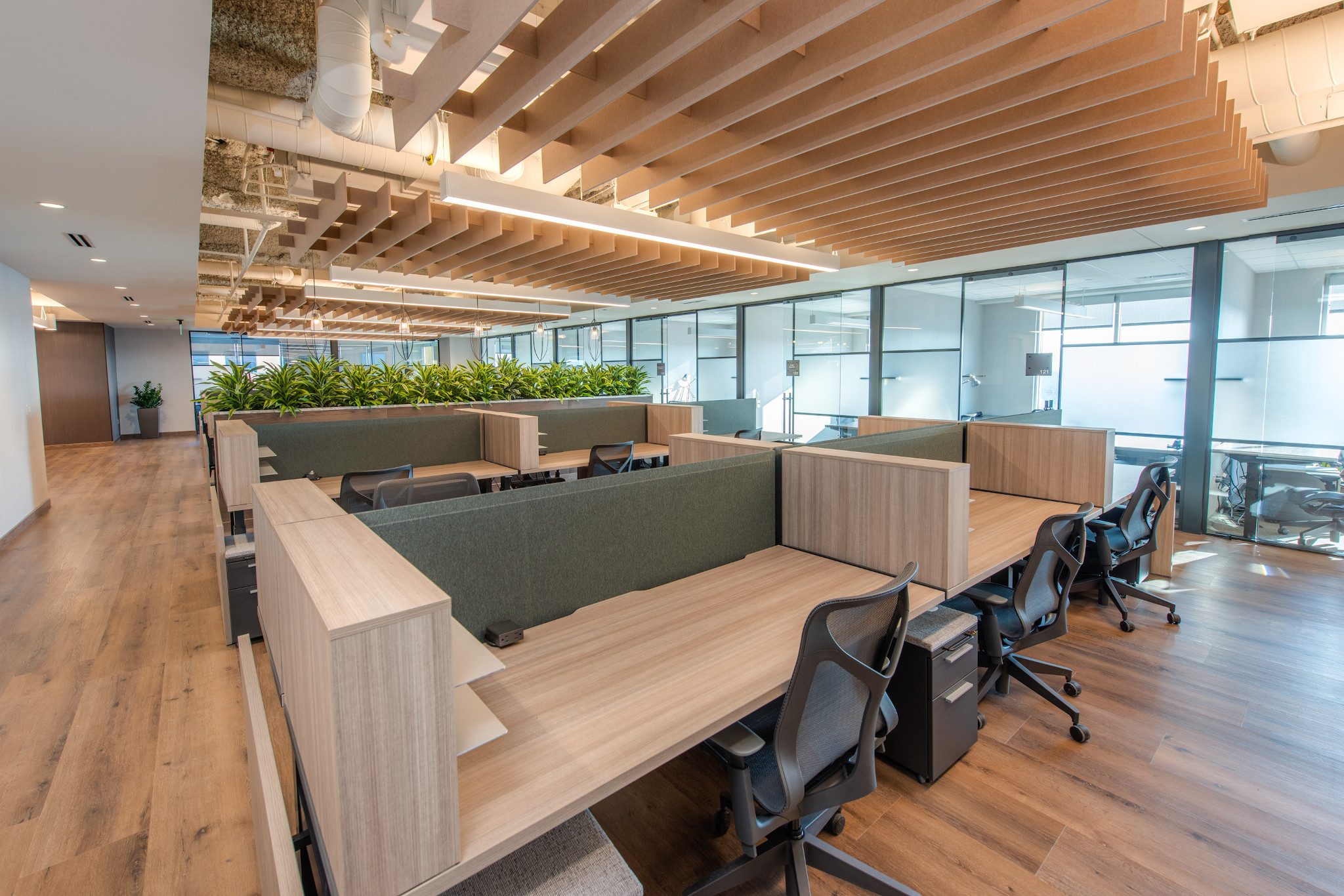 Photograph of the work space taken at our St. Louis Park, Minnesota, LT Work location.