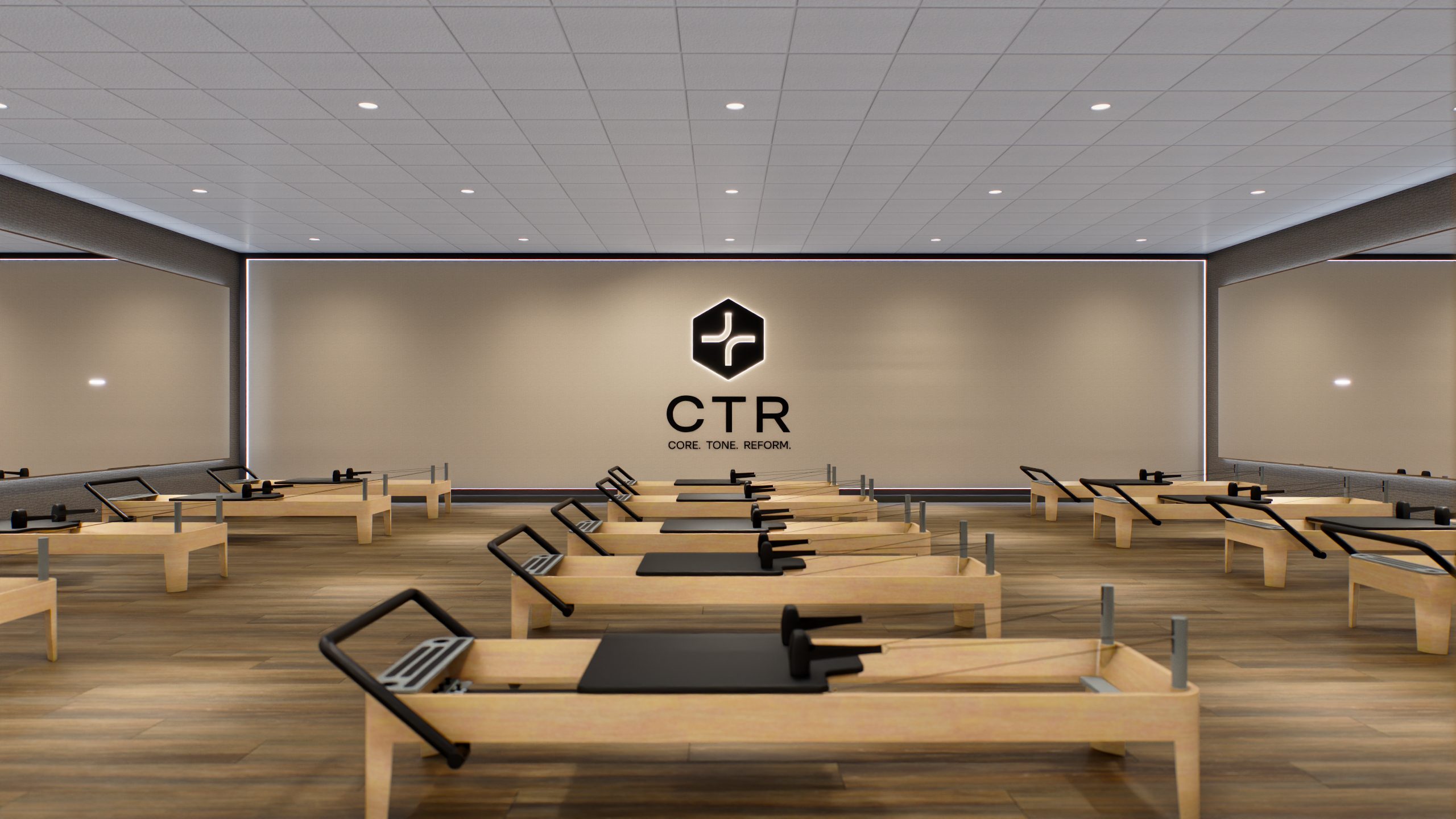CTR room with reformer machines