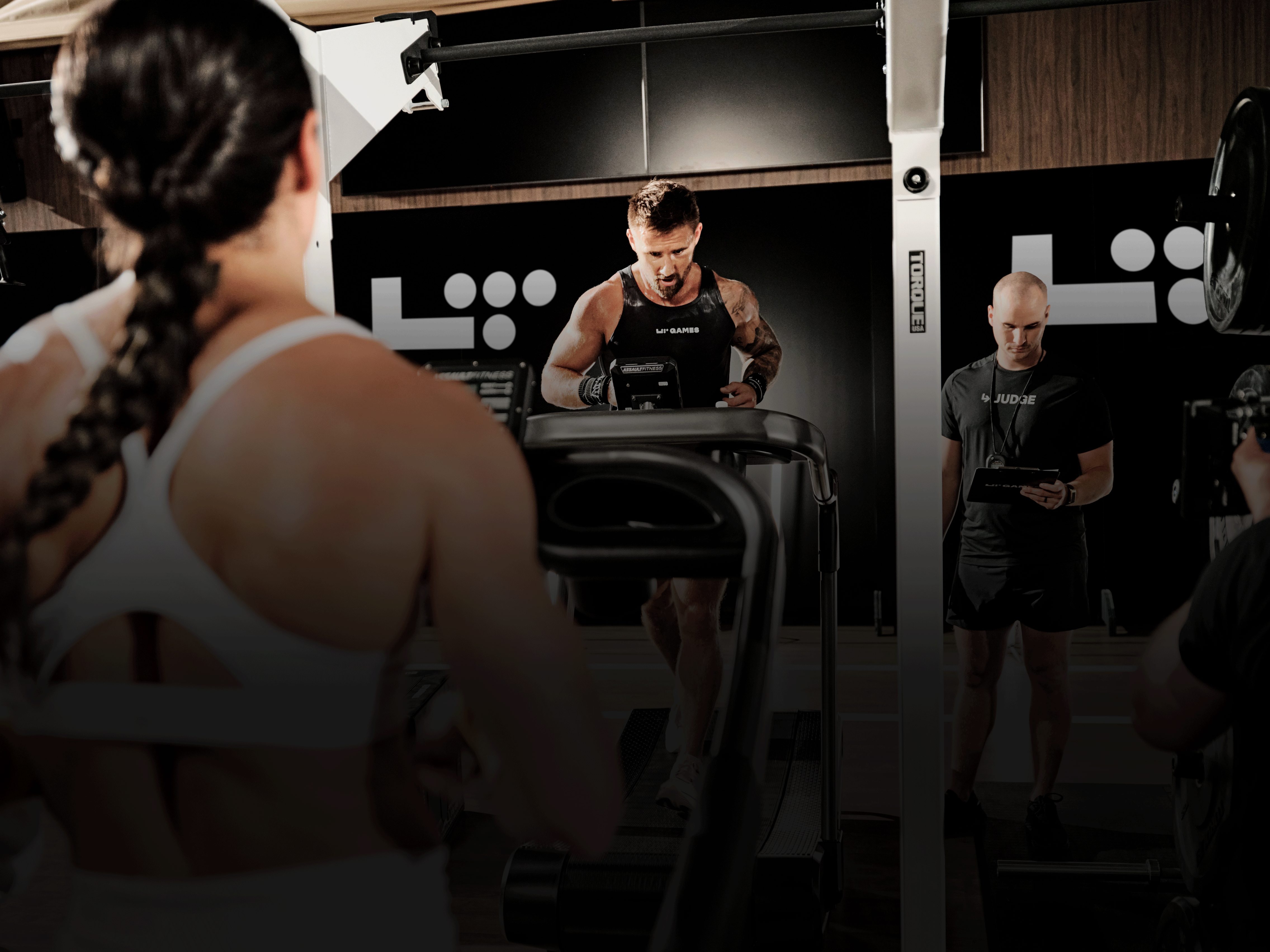 Participants during an LT Games competition