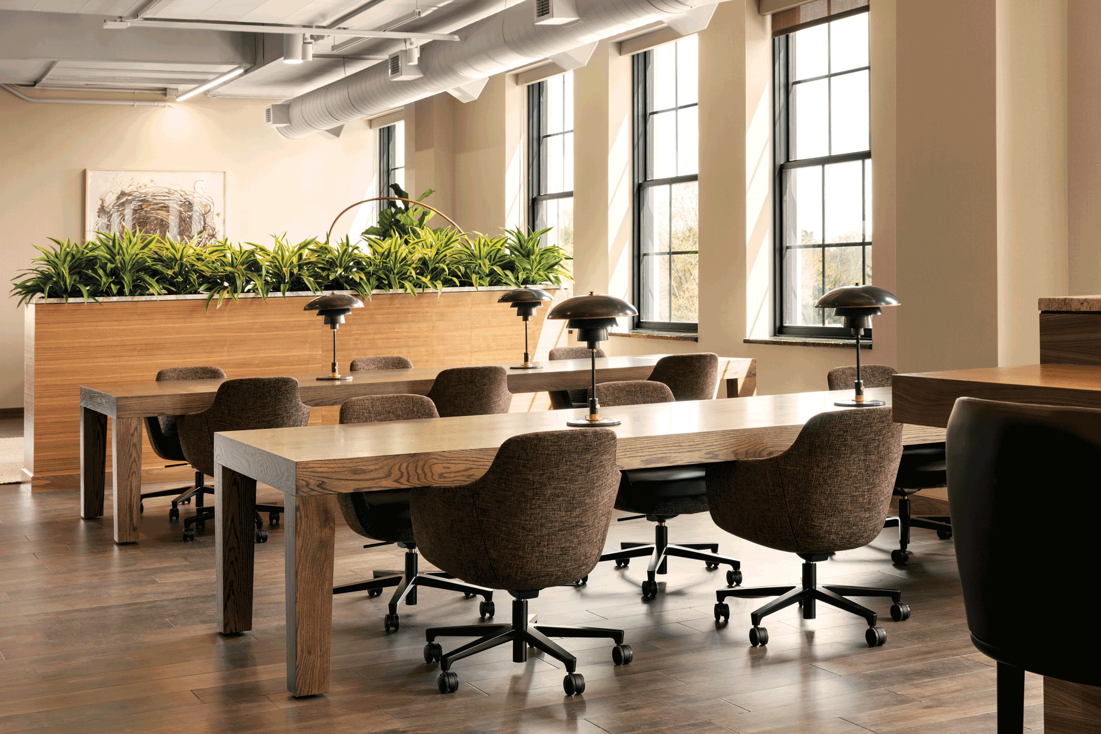 library space at Life Time Work