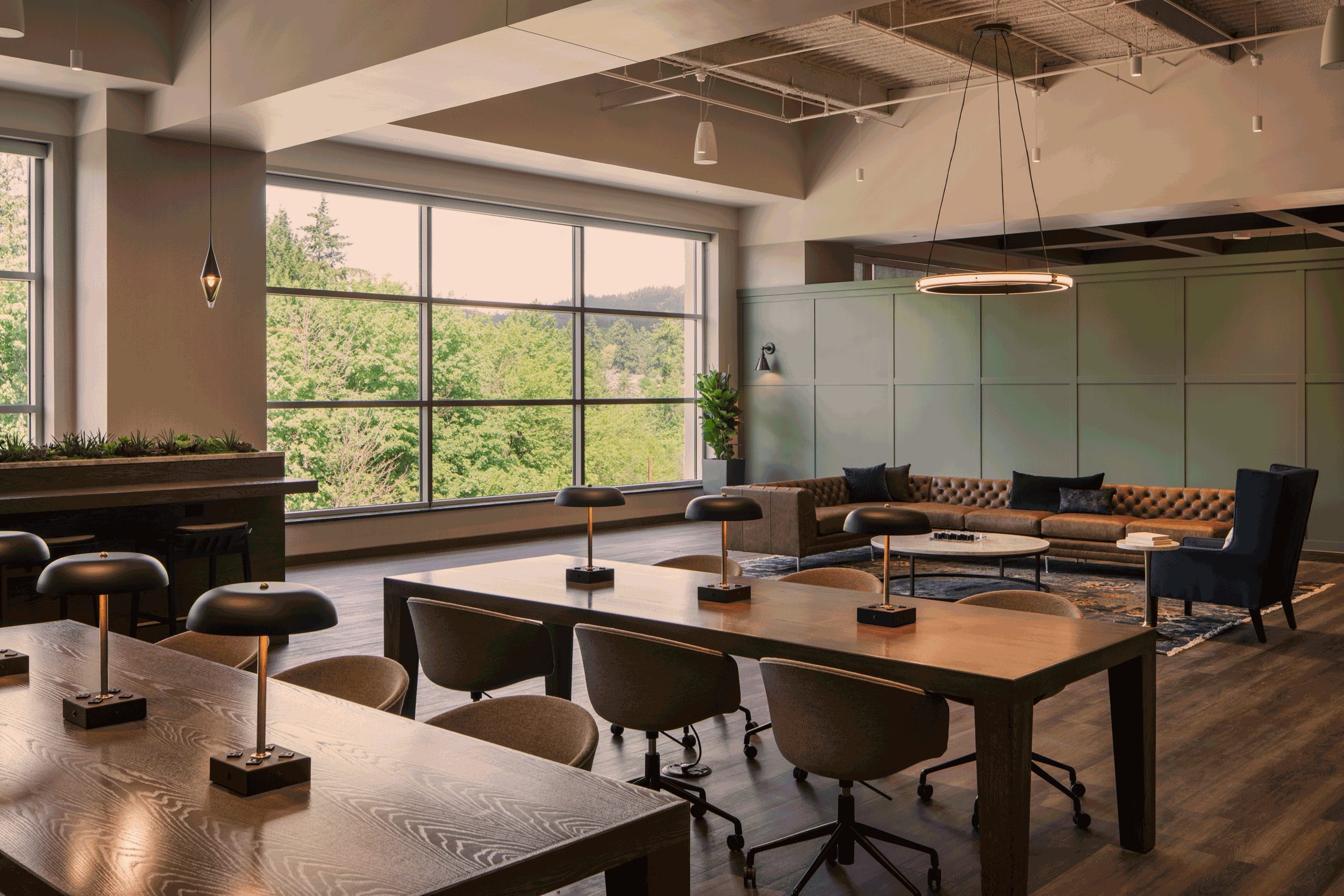 library space at Life Time Work