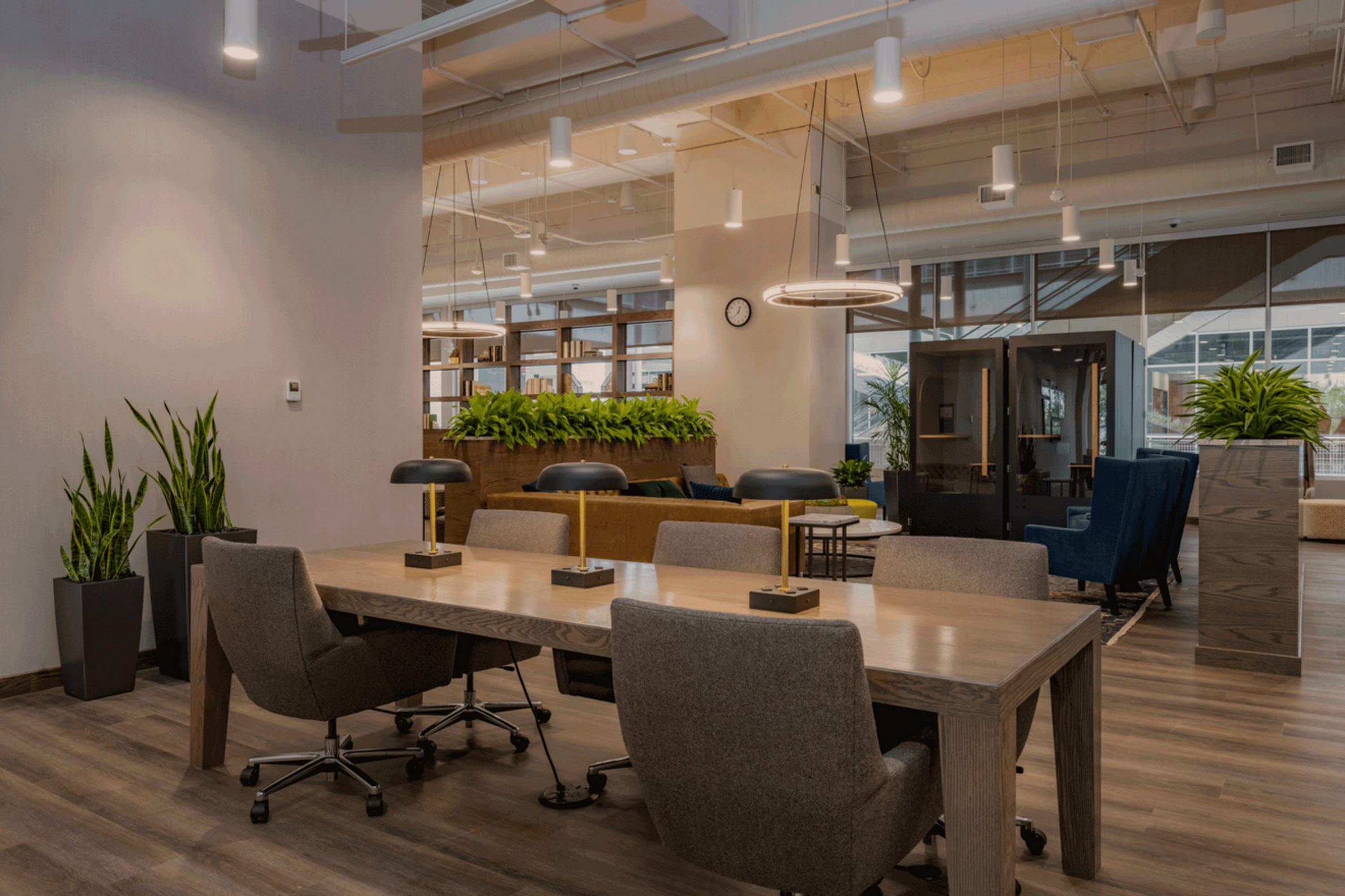 library space at Life Time Work