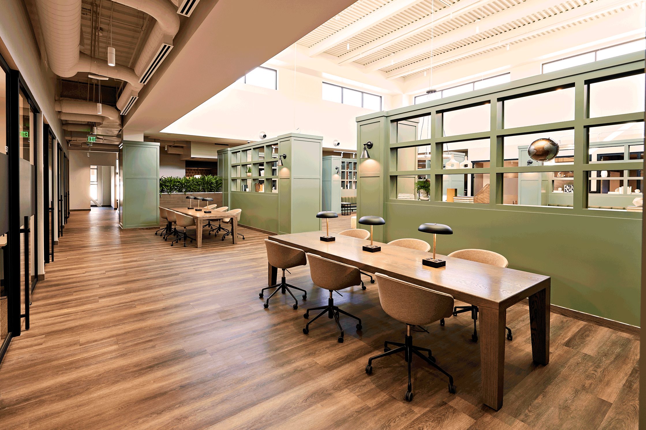 library space at Life Time Work
