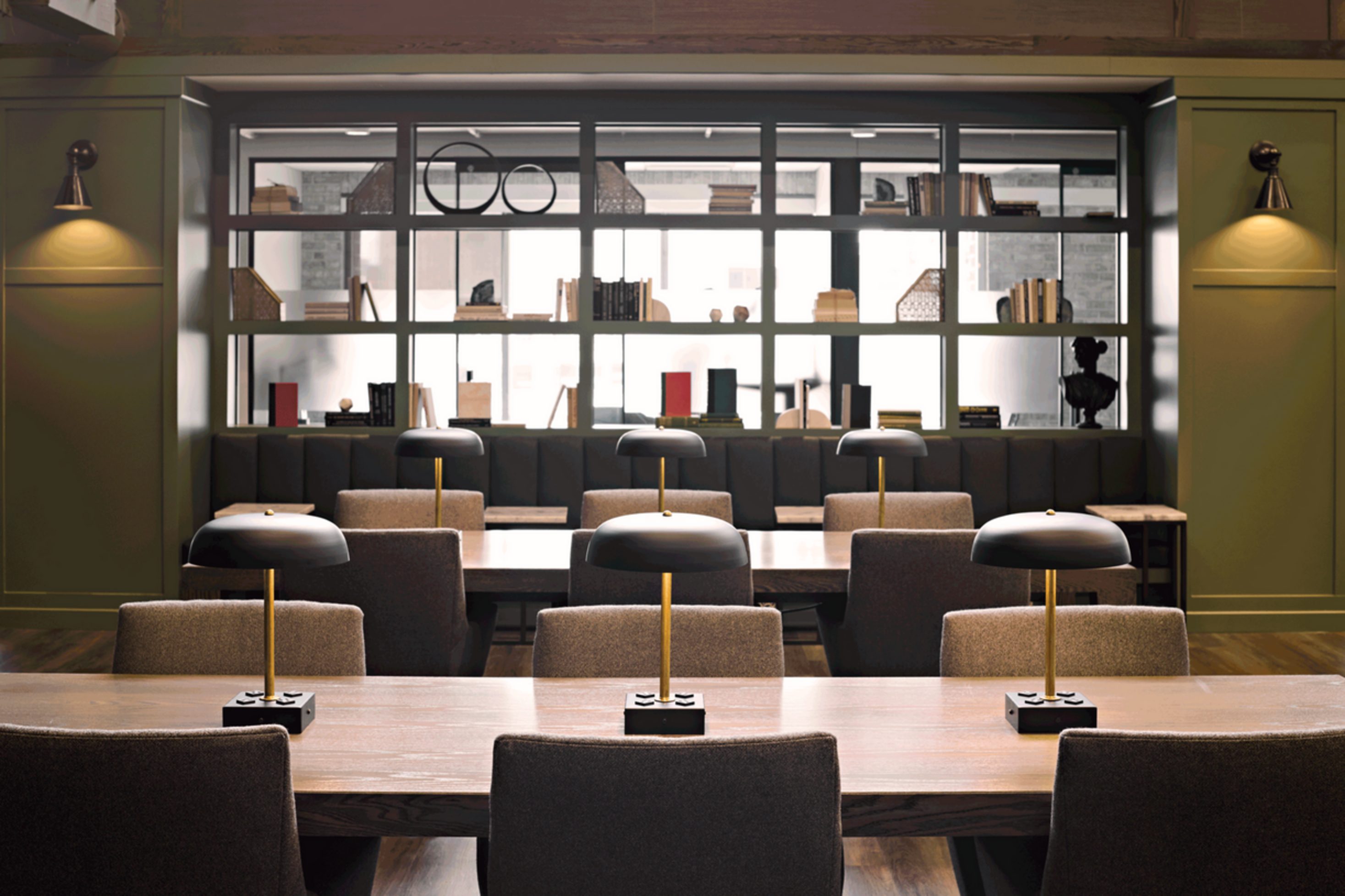 library space at Life Time Work