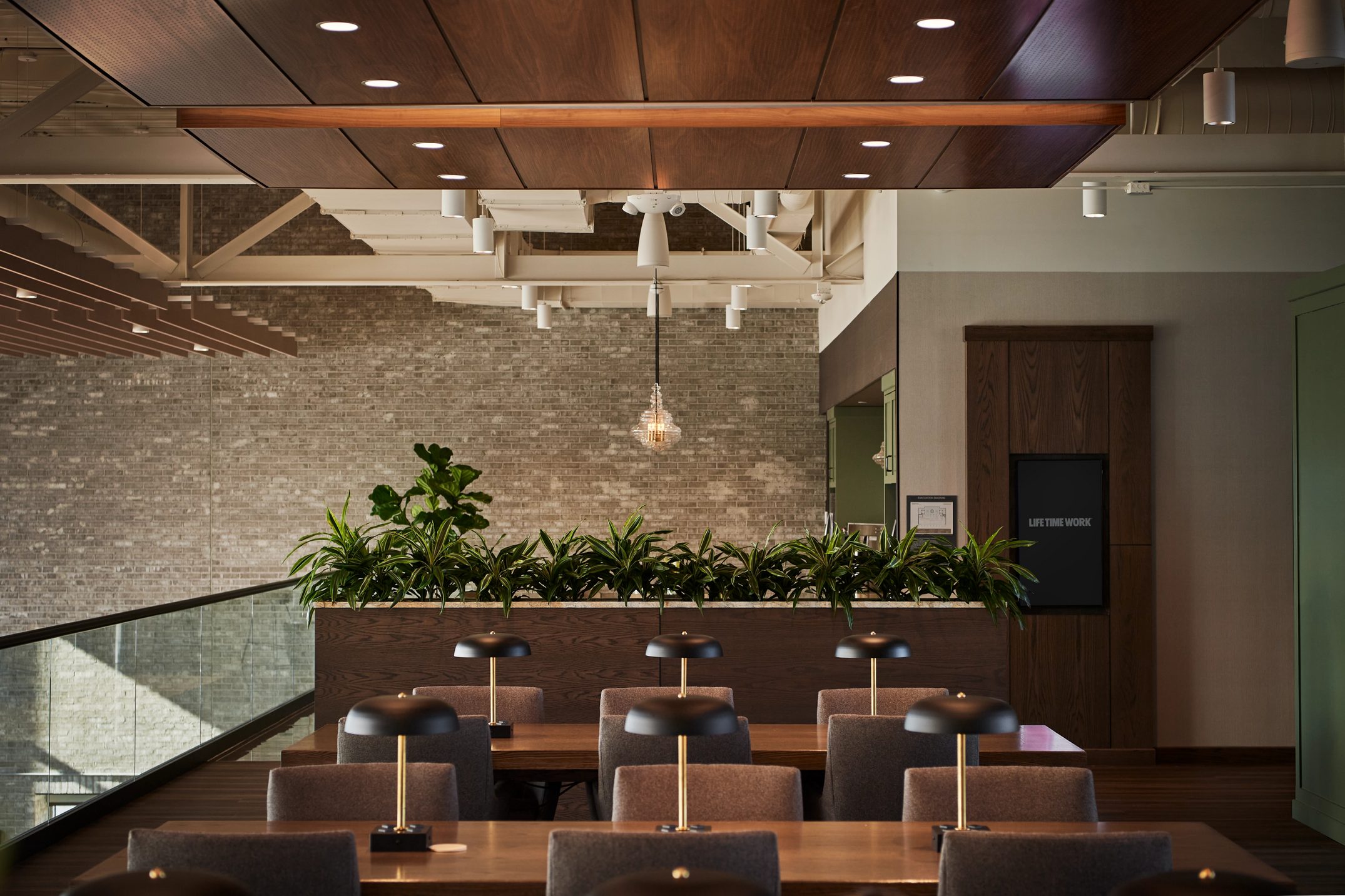 library space at Life Time Work