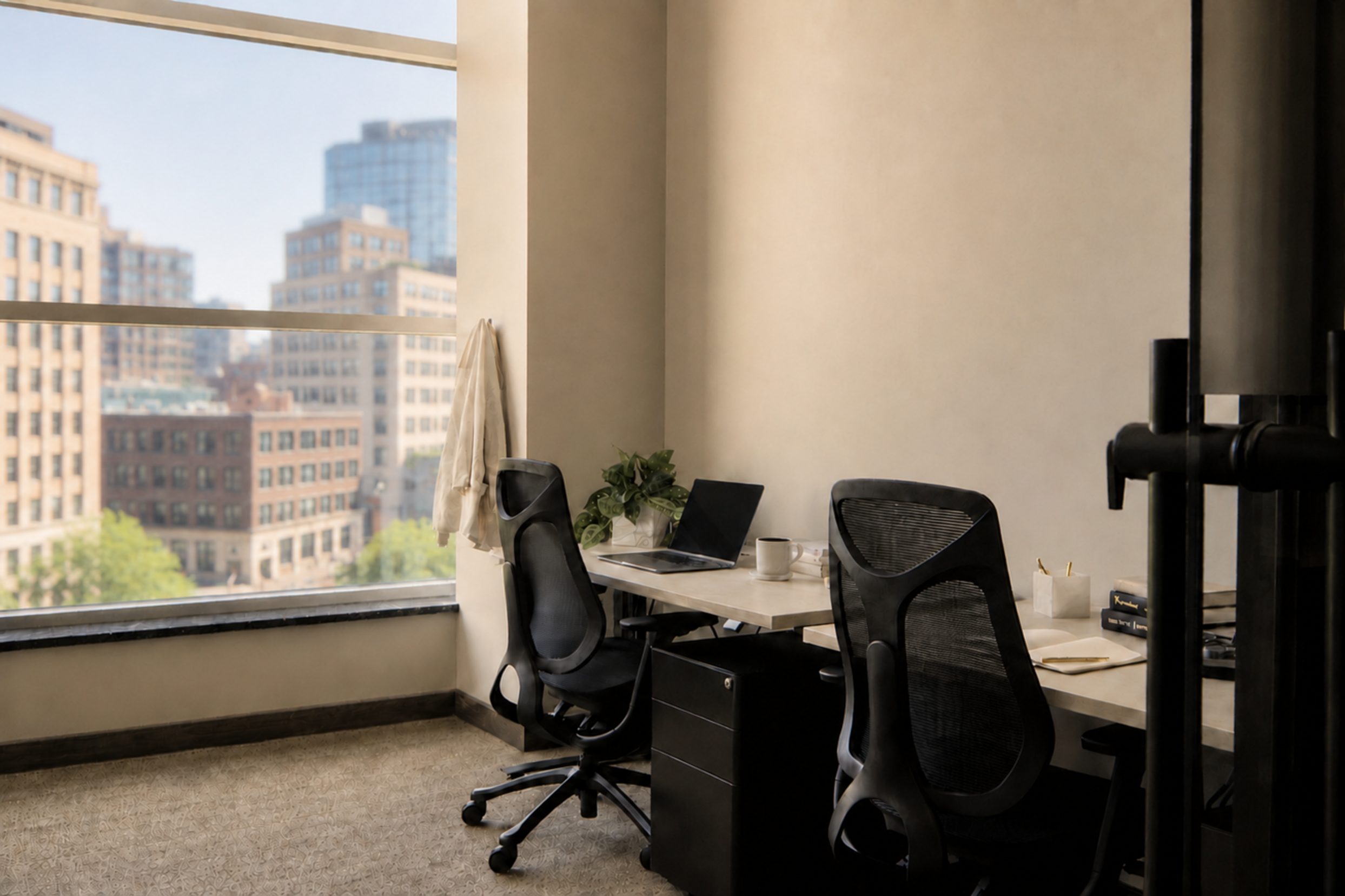 a private office at Life Time Work